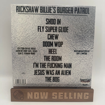 Rickshaw Billie's Burger Patrol - Doom Wop Vinyl LP Clear SEALED