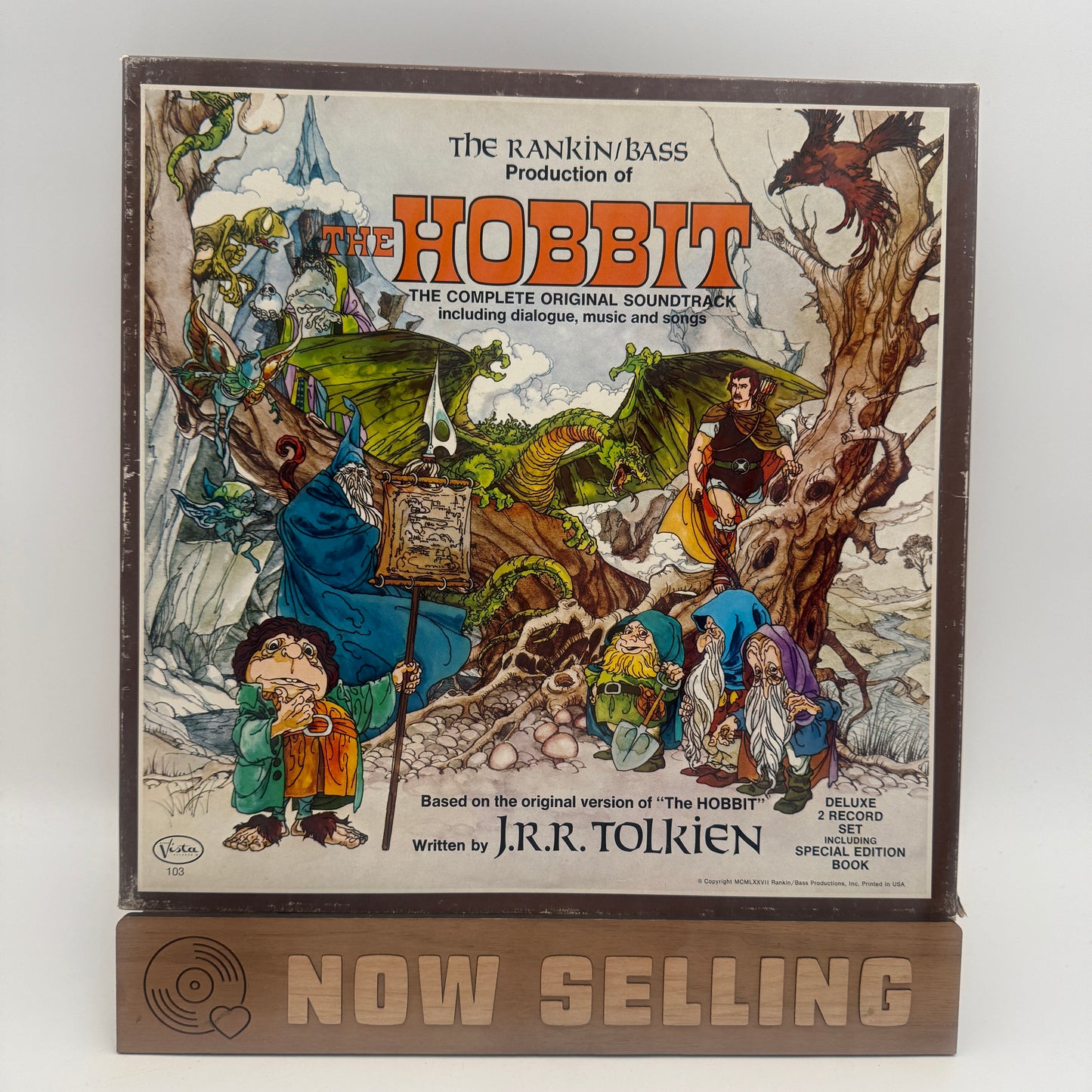 The Rankin / Bass Production Of The Hobbit Soundtrack Vinyl 2 LP Box Set w/ Booklet