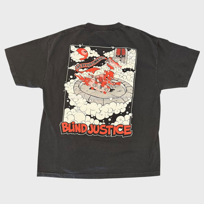 Blind Justice Band Live By Our Own Rules T-Shirt Size XL