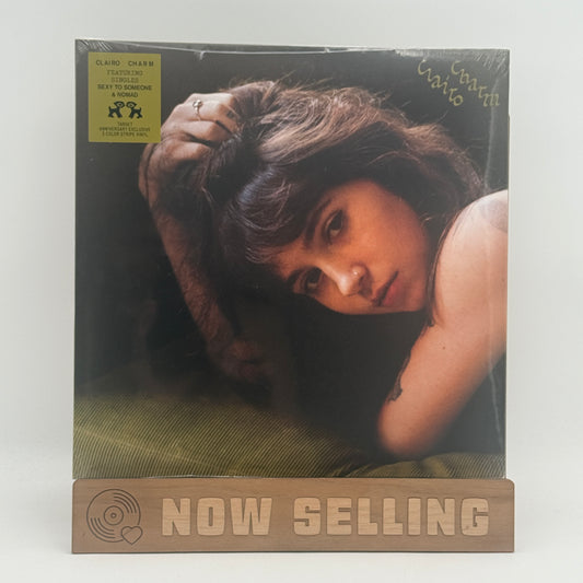 Clairo - Charm Vinyl LP Yellow Light Blue & Purple Striped SEALED