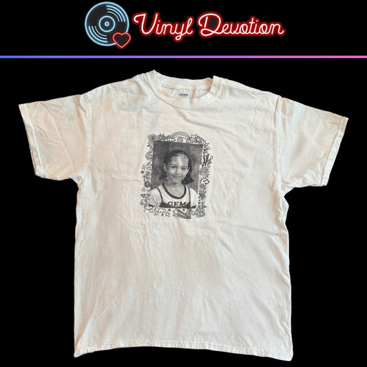 GEM Band White T-Shirt Size L