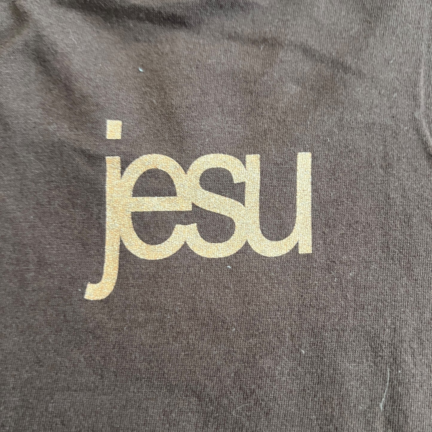 Jesu Band Lifeline Brown T-Shirt Size M Godflesh Justin Broadrick
