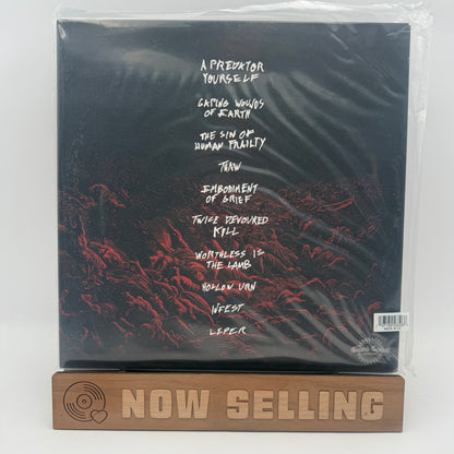 END Band - The Sin Of Human Frailty Vinyl LP Red w/ Splatter