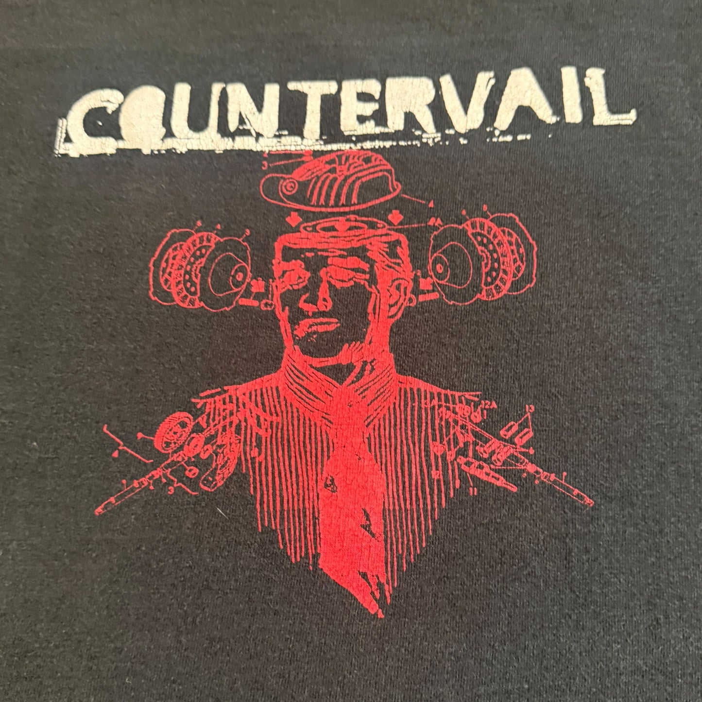 Countervail Band Assembly Line 1999 Vintage T-Shirt Size XL Hotwire