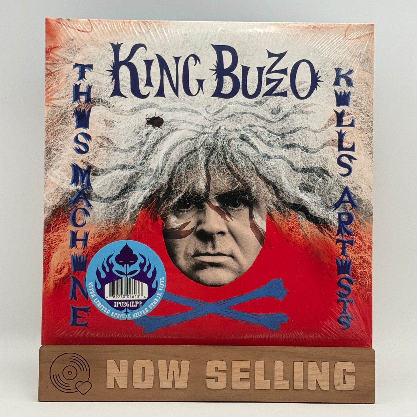 King Buzzo / Trevor Dunn - This Machine Kills Artists / Gift Of Sacrifice Vinyl LP Silver SEALED