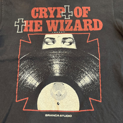 Crypt Of The Wizard London Record Store T-Shirt Size M