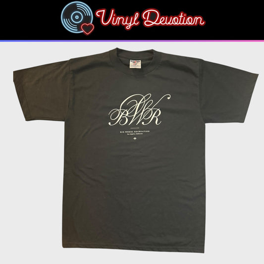 Big Wheel Recreation Record Label Vintage T-Shirt Size M Jimmy Eat World Fastbreak