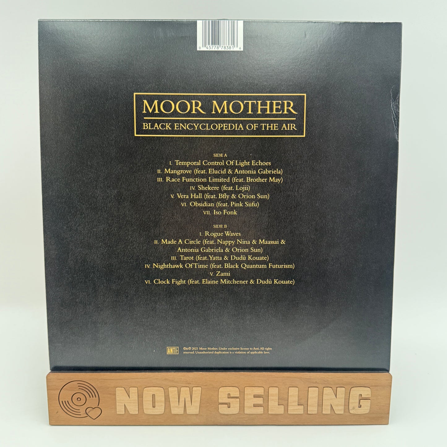 Moor Mother - Black Encyclopedia Of The Air Vinyl LP Seaglass Wave