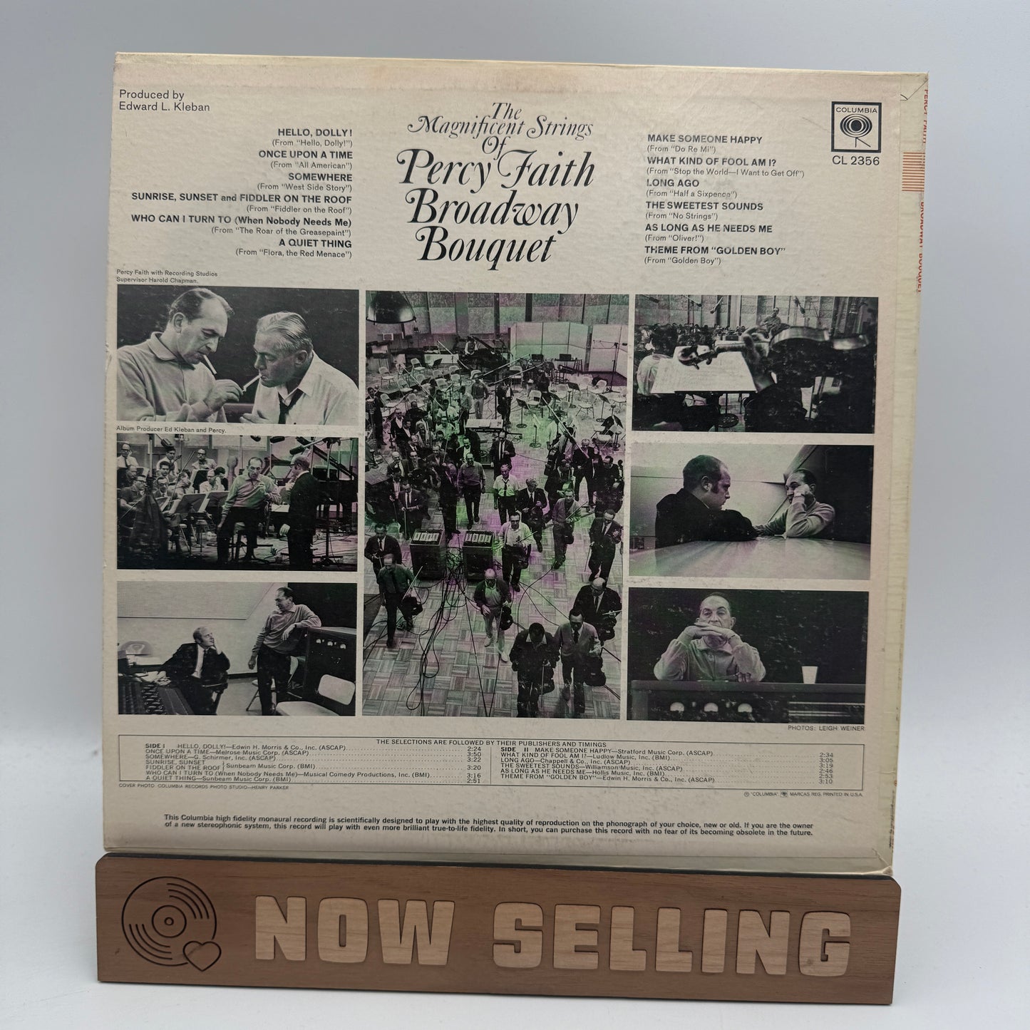 Percy Faith 7 Vinyl Lot - Greatest Hits, Broadway Bouquet, Born Free, Themes for Young Lovers, Younger than Spring, etc