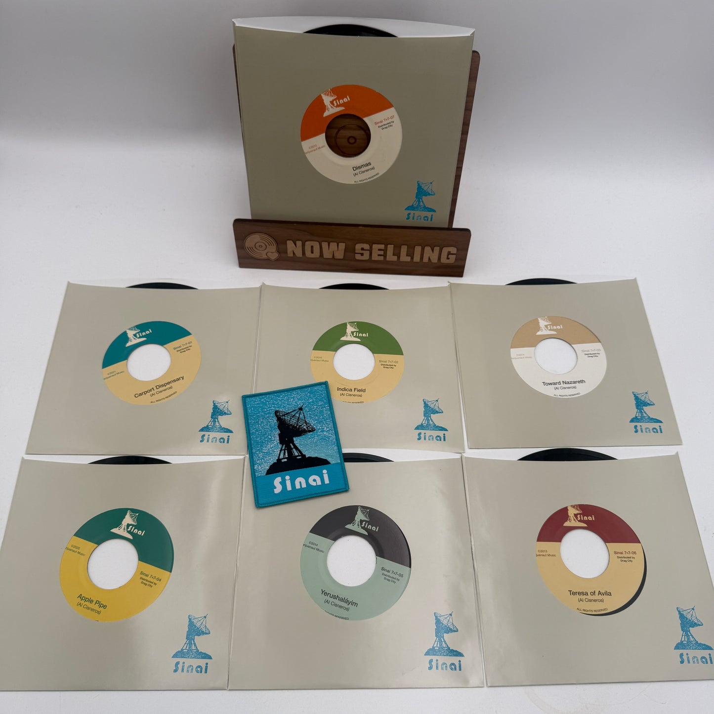 Al Cisneros - Sinai 2012-2022 Dub Box Vinyl 7" Sleep Band OM