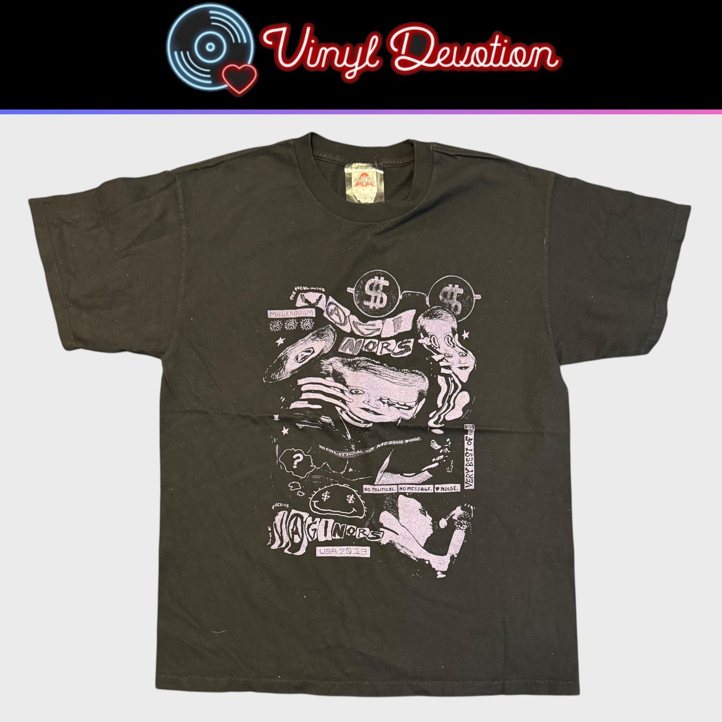 Vaginors Band 2013 US Tour T-Shirt Size L