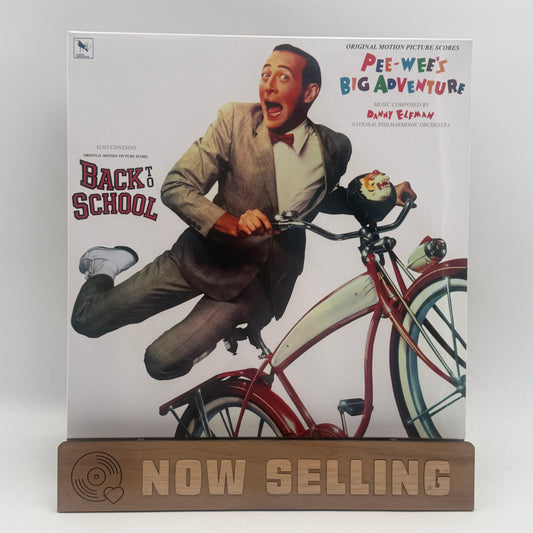 Pee-Wee's Big Adventure / Back To School Soundtrack Vinyl LP Reissue SEALED Danny Elfman