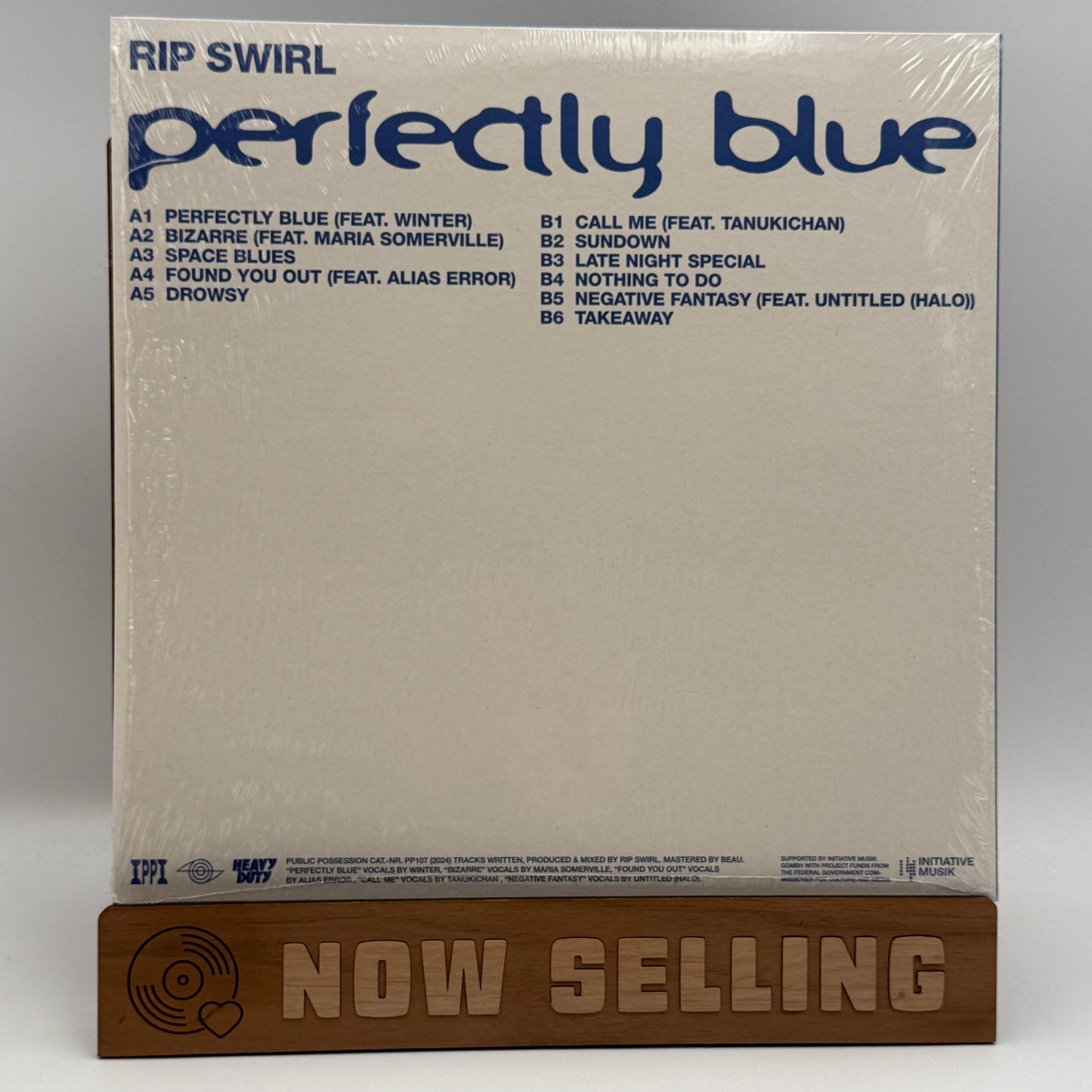 RIP Swirl - Perfectly Blue Vinyl LP