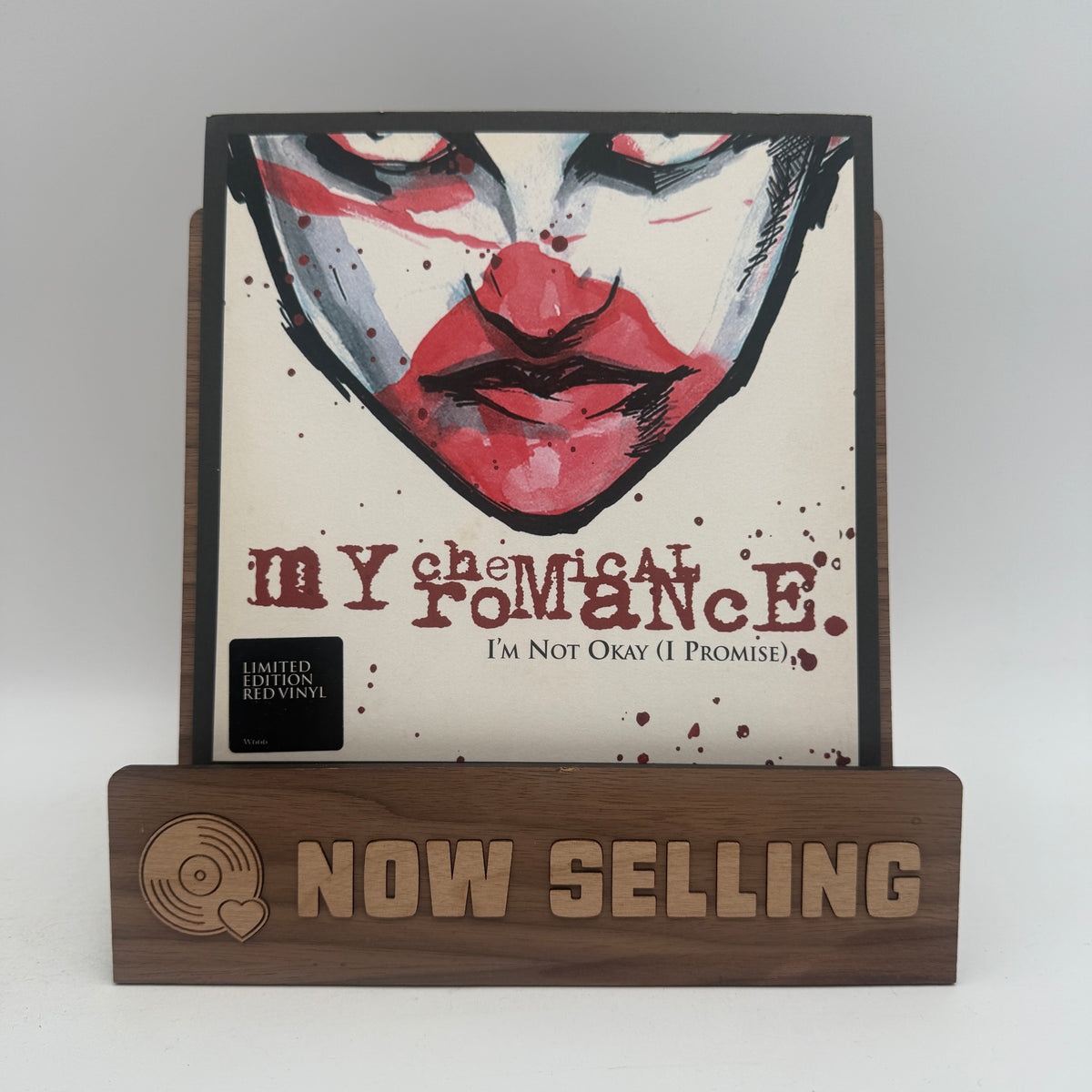 My Chemical Romance - I'm Not Okay (I Promise) Vinyl 7" Red Transparent