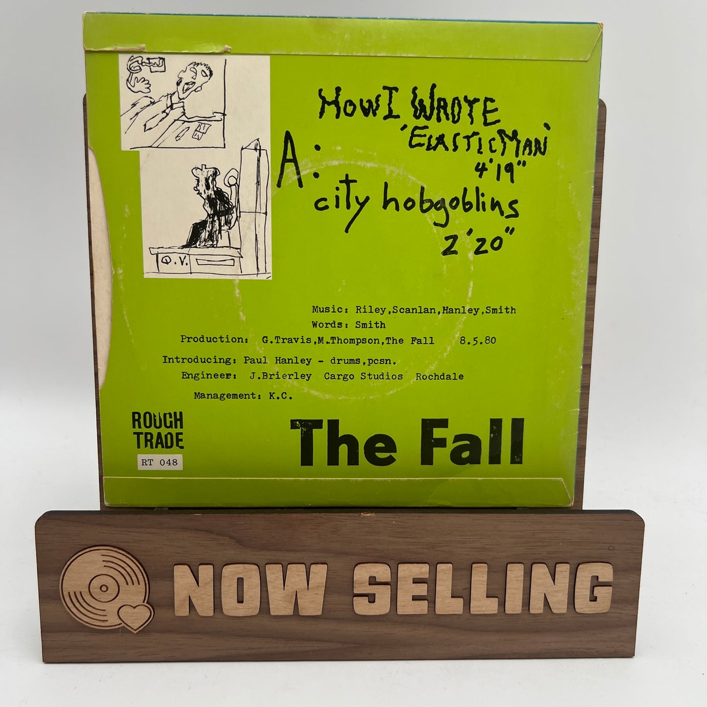 The Fall - How I Wrote Elastic Man / City Hobgoblins Vinyl 7" Original 1st Press Damont