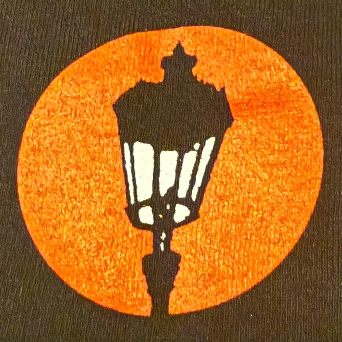 Streetlight Manifesto Band Knight Black / Red Raglan T-Shirt Size L