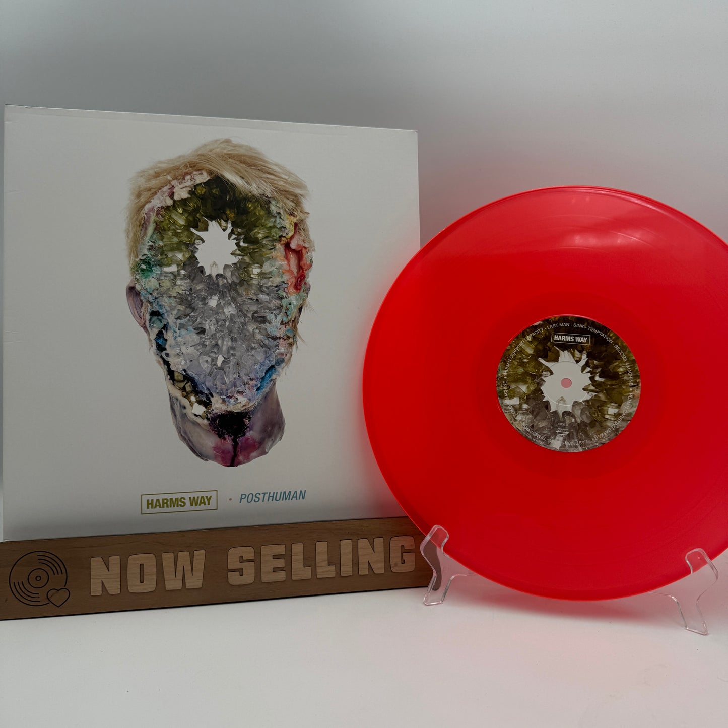 Harms Way - Posthuman Vinyl LP Orange Highlighter