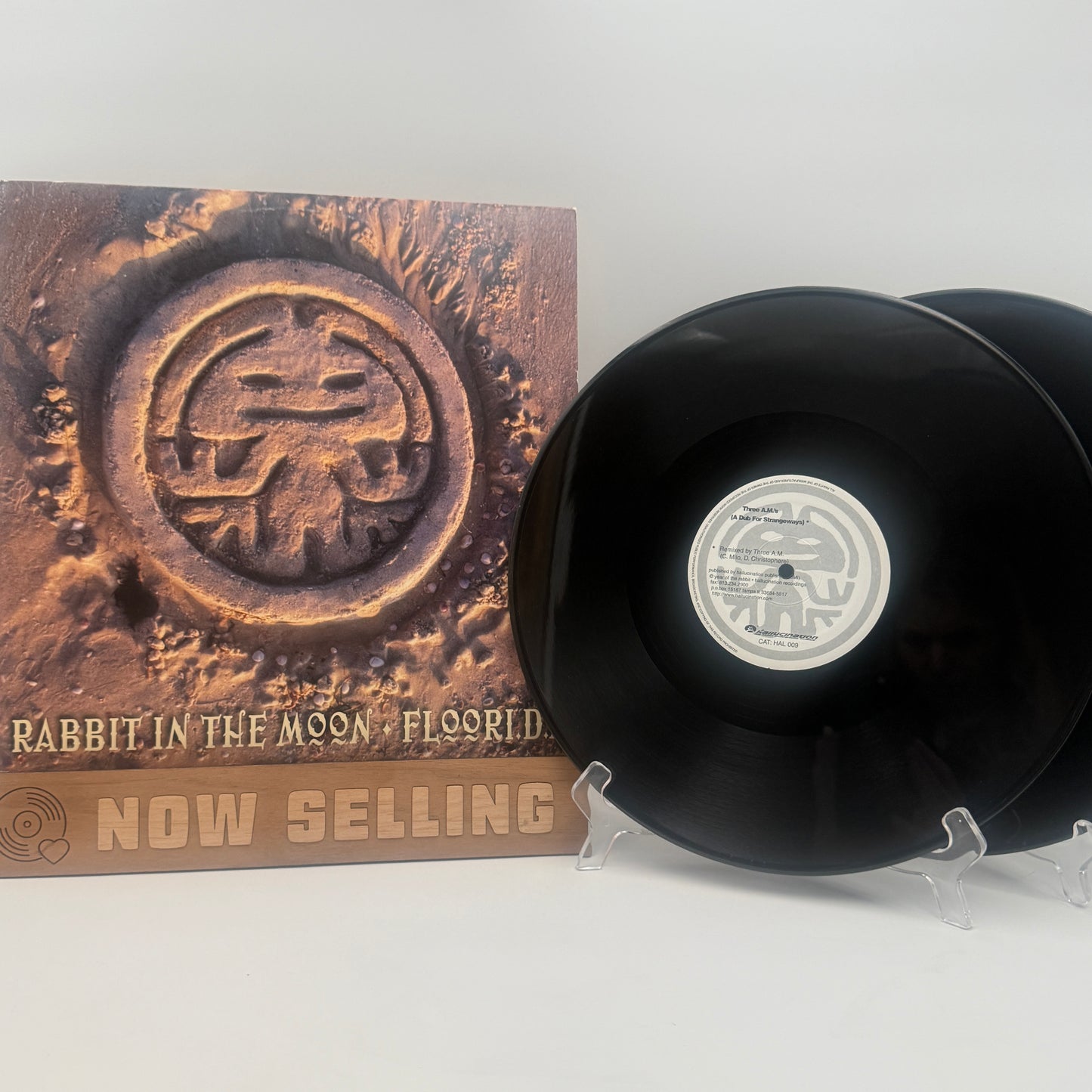 Rabbit In The Moon Lot - FLooRi.D.A. LP & Remixes 1 & 2 12" Vinyl Records