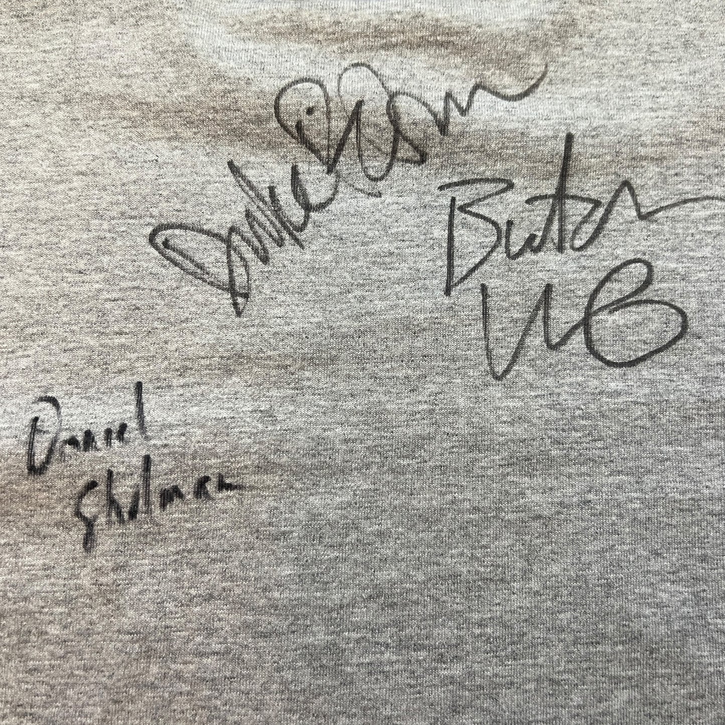 Garbage Band 90s Vintage T-Shirt Size L Signed By Butch Vig, Dan & Duke