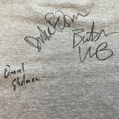Garbage Band 90s Vintage T-Shirt Size L Signed By Butch Vig, Dan & Duke