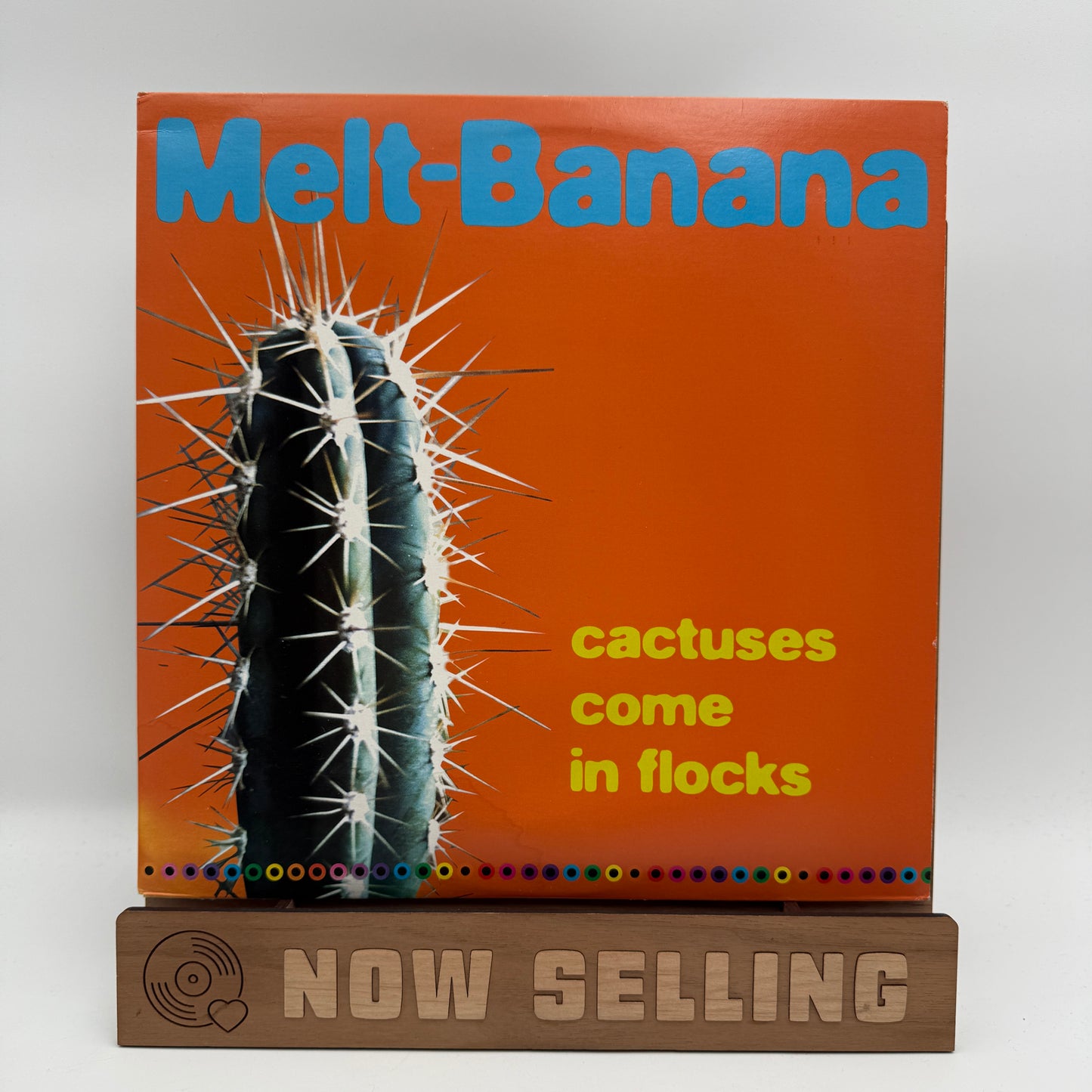 Melt-Banana - Cactuses Come In Flocks Vinyl LP Original 1st Press [SLEEVE DAMAGE]