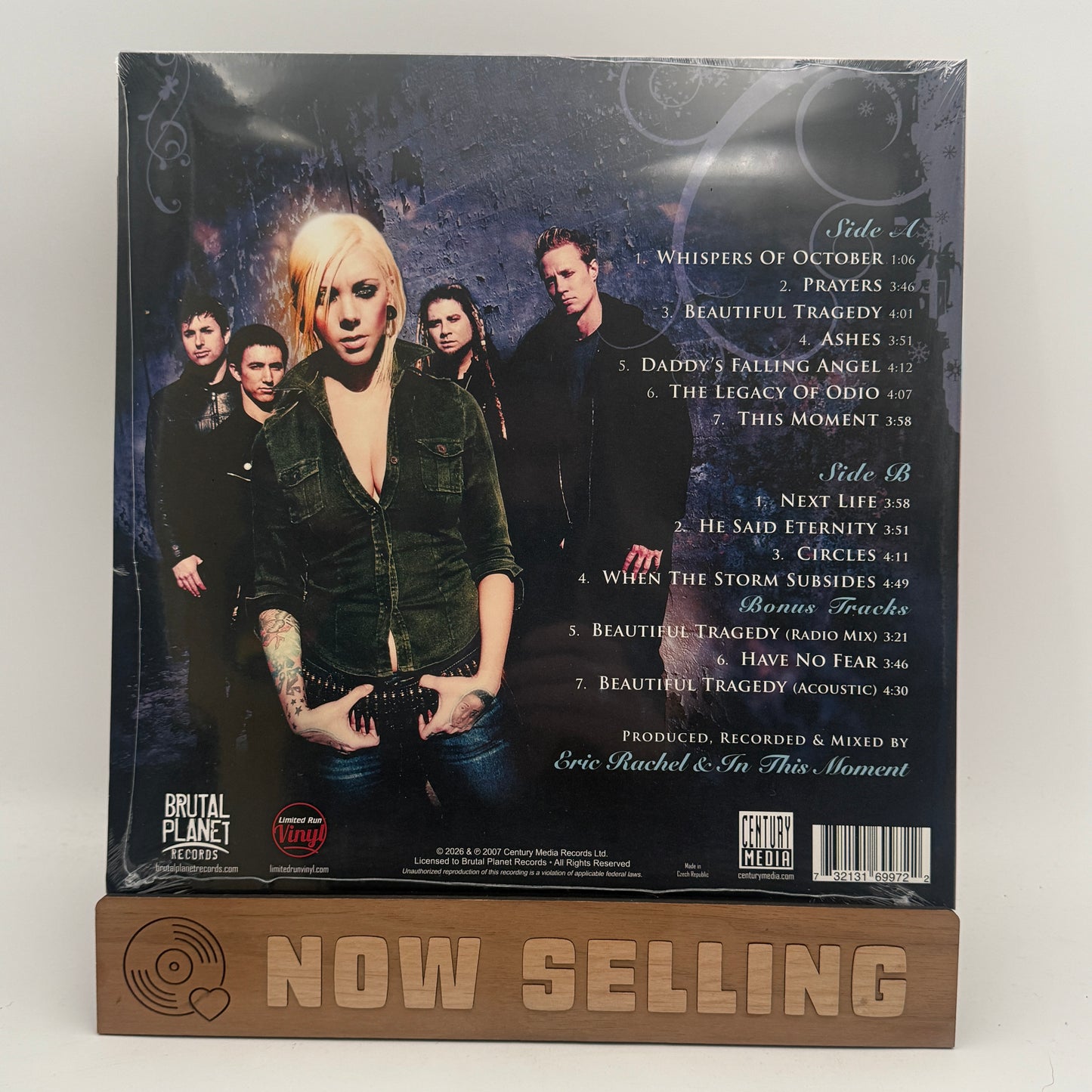 In This Moment - Beautiful Tragedy Vinyl LP Reissue Blueberry Jam & Strawberry Splatter SEALED