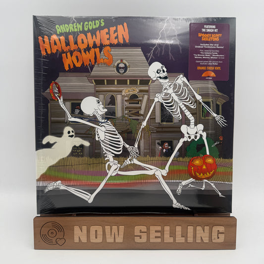 Andrew Gold's Halloween Howls Vinyl LP Reissue Orange Crush SEALED Spooky, Scary Skeletons
