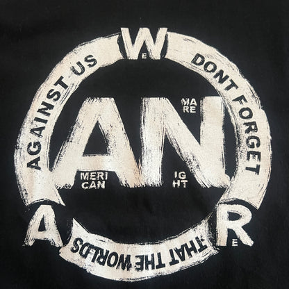 American Nightmare Band Dont Forget That The Worlds Against Us T-Shirt Size XL