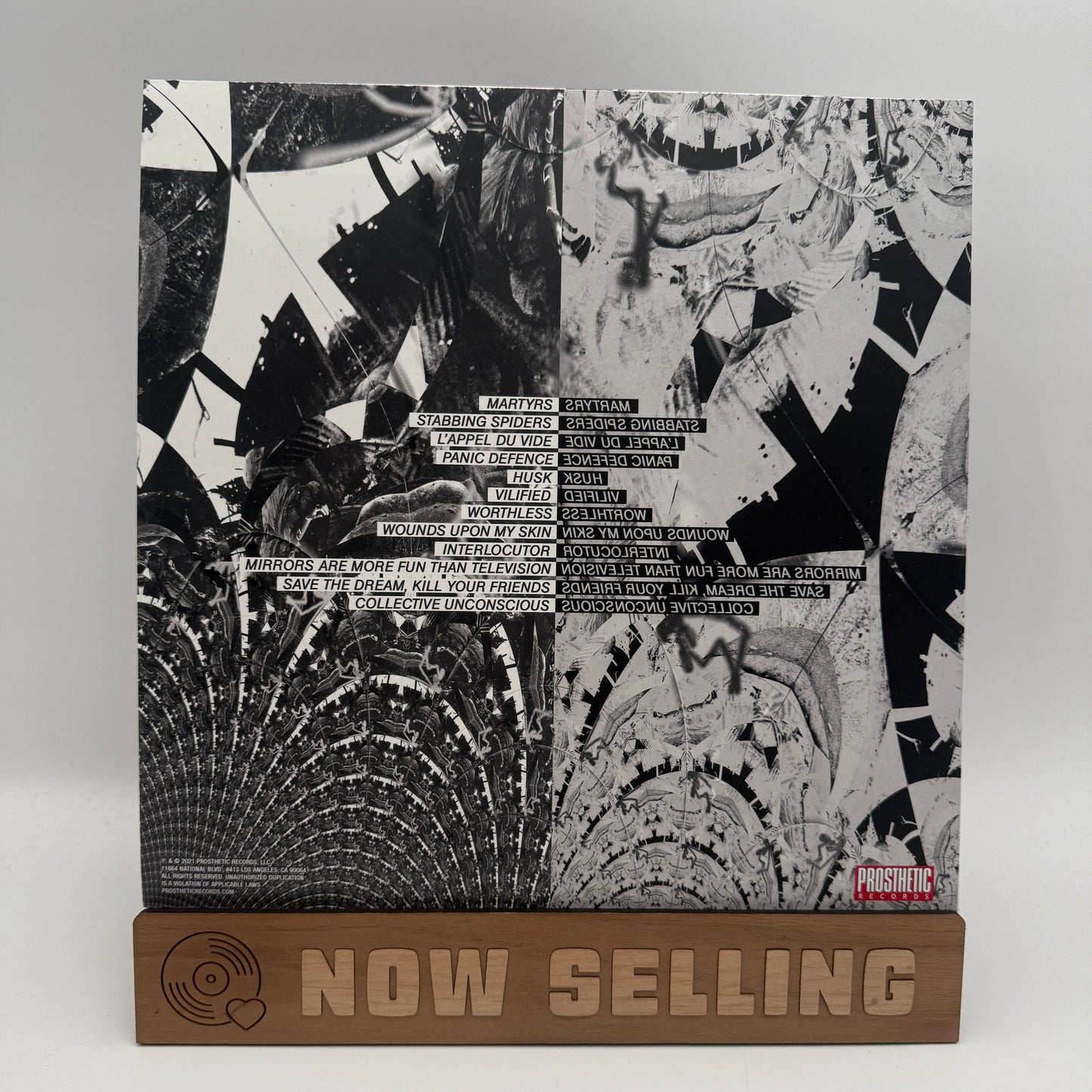 PUPIL SLICER - Mirrors Vinyl LP Transparent Neon Pink