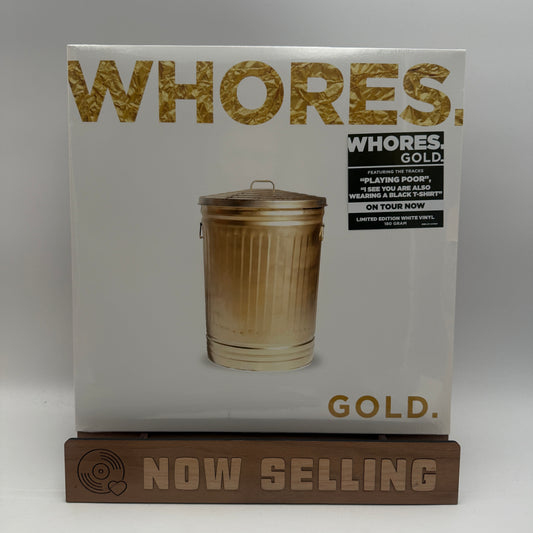 Whores. - Gold. Vinyl LP Reissue White SEALED