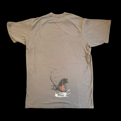 Robotic Empire x Hydra Head Robotic Boot Seldon Hunt Gray T-Shirt Size M Fits Like Large