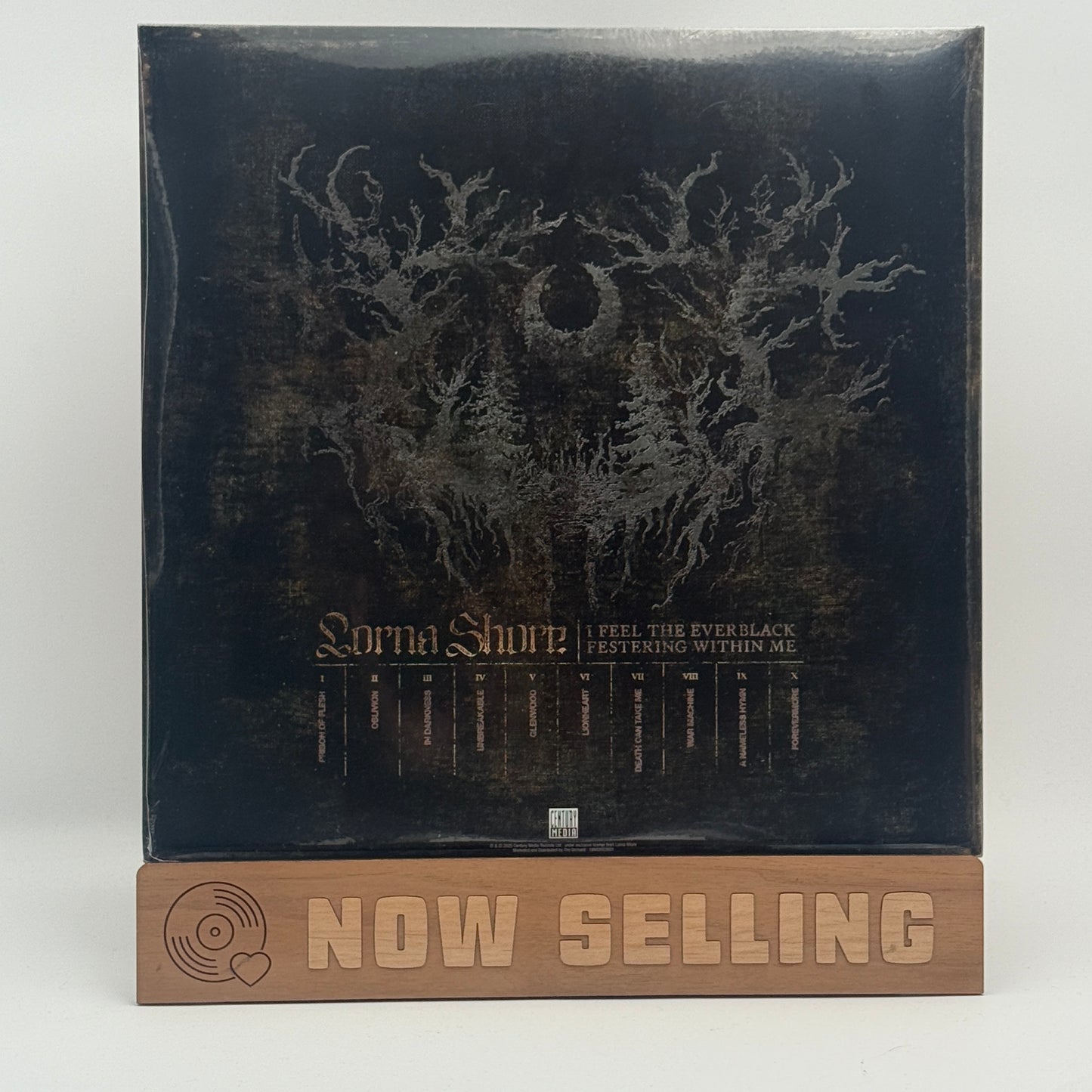 Lorna Shore - I Feel The Everblack Festering Within Me Vinyl LP Translucent Milky Clear SEALED