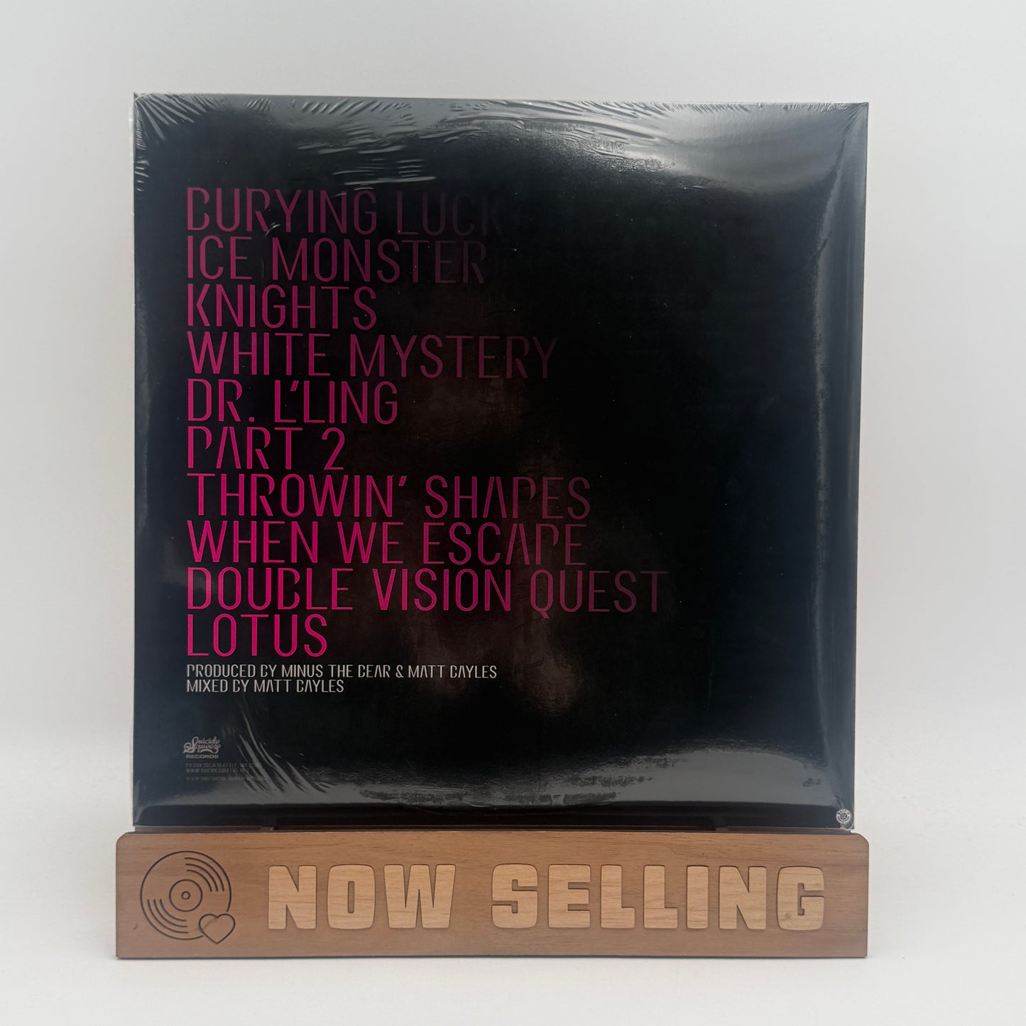 Minus The Bear - Planet Of Ice Vinyl LP Purple Smoke SEALED