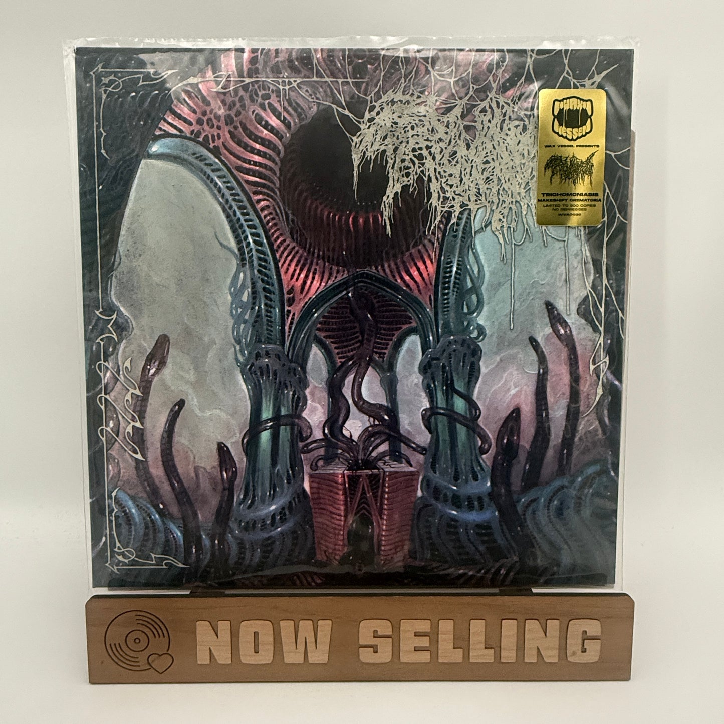 Trichomoniasis - Makeshift Crematoria Vinyl LP Geoburst Predacious Stylet Sig Wax Vessel