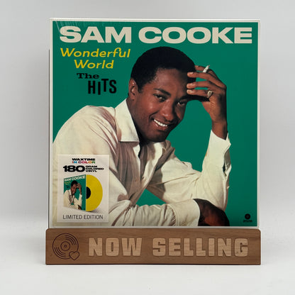 Sam Cooke - Wonderful World (The Hits) Vinyl LP Compilation Yellow SEALED