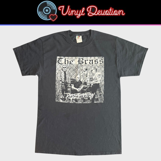 The Brass Oi Punk Band Desperation T-Shirt Size M