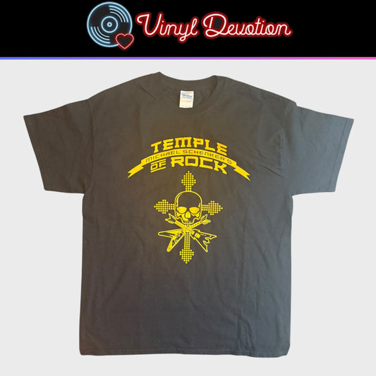 Michael Schenkers Temple Of Rock Band Spirit On A Mission 2015 Tour T-Shirt Size L
