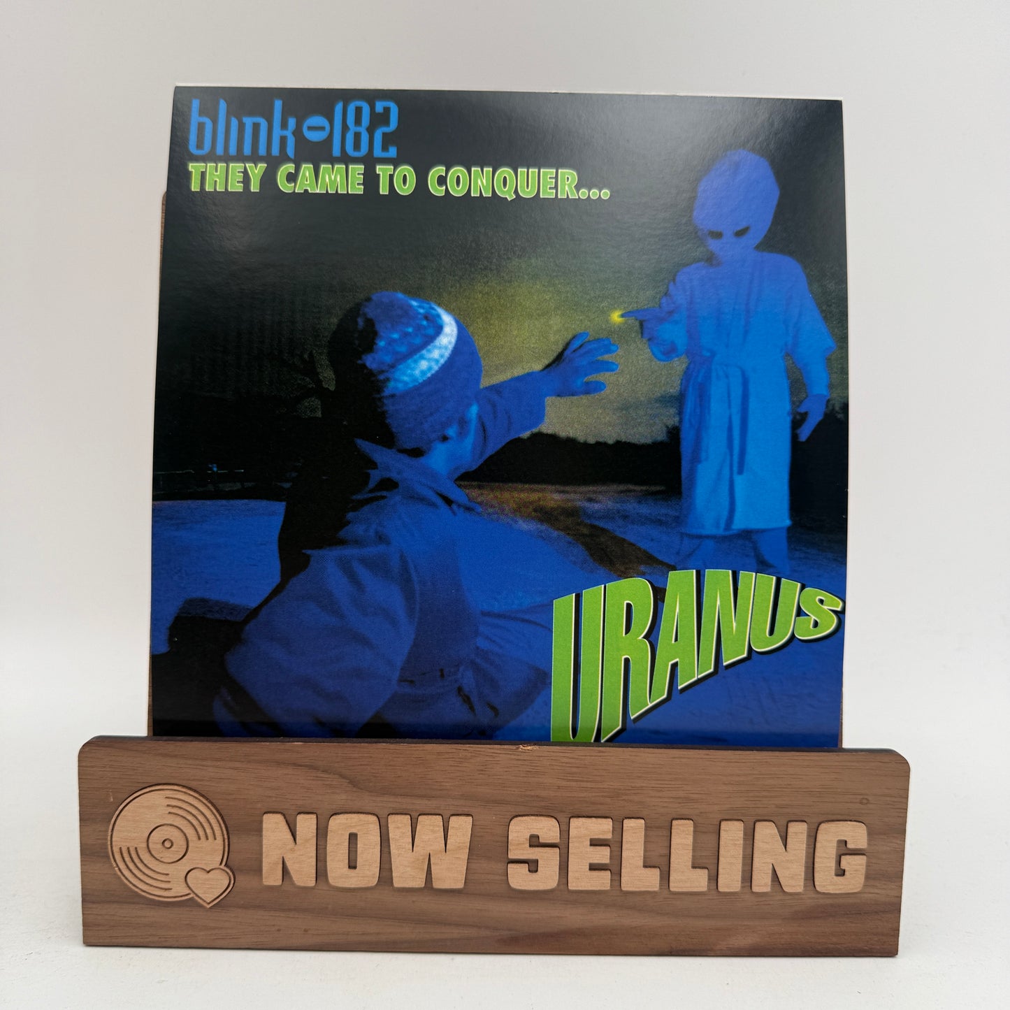 Blink-182 - They Came To Conquer Uranus Vinyl 7" Reissue Blue Marbled Numbered
