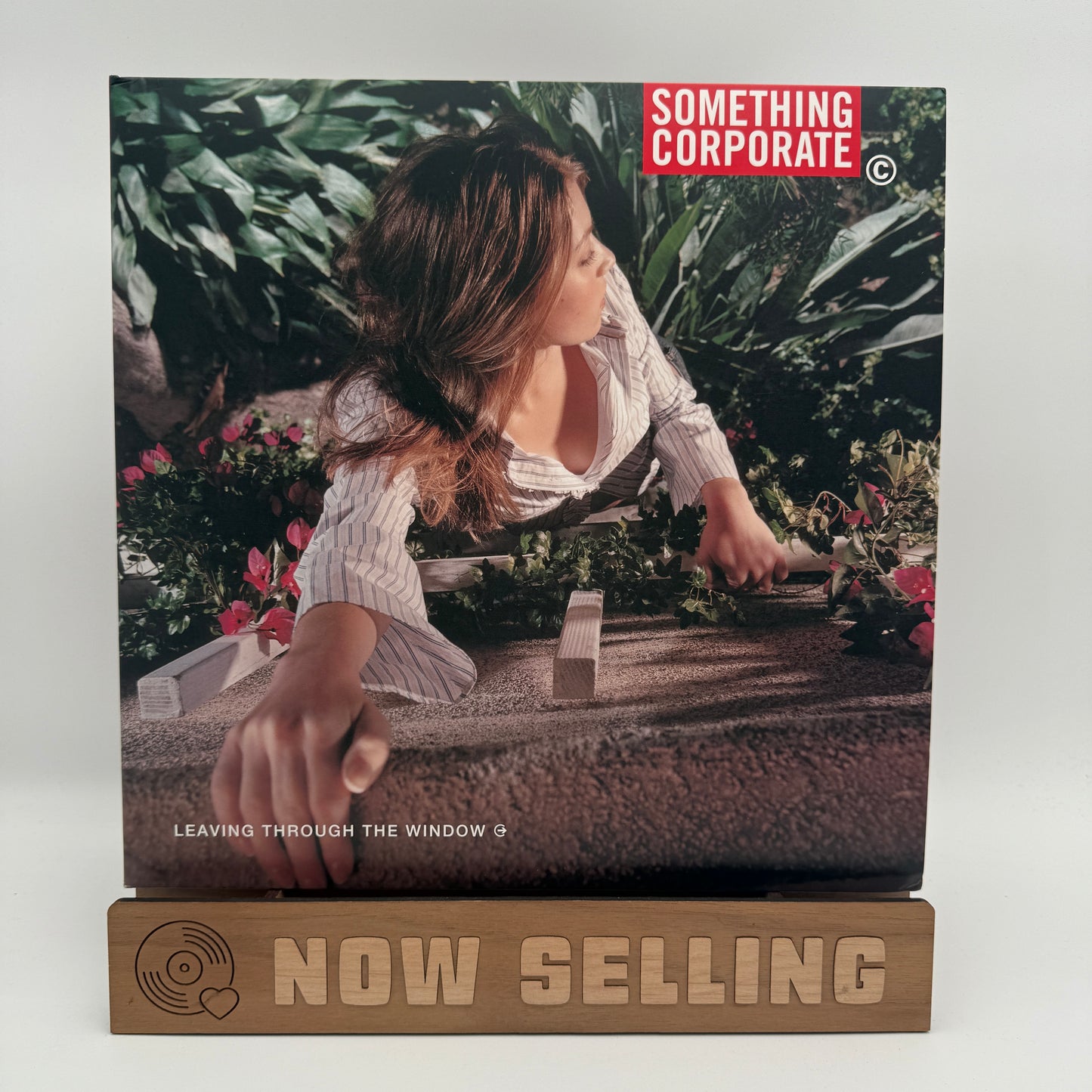 Something Corporate - Leaving Through The Window Vinyl LP Reissue Clear w/ Splatter