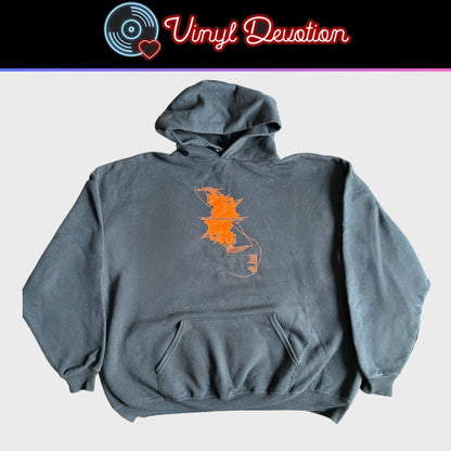 Mare Band Vintage Pullover Hoodie Size XXL Hydra Head Circle Takes The Square