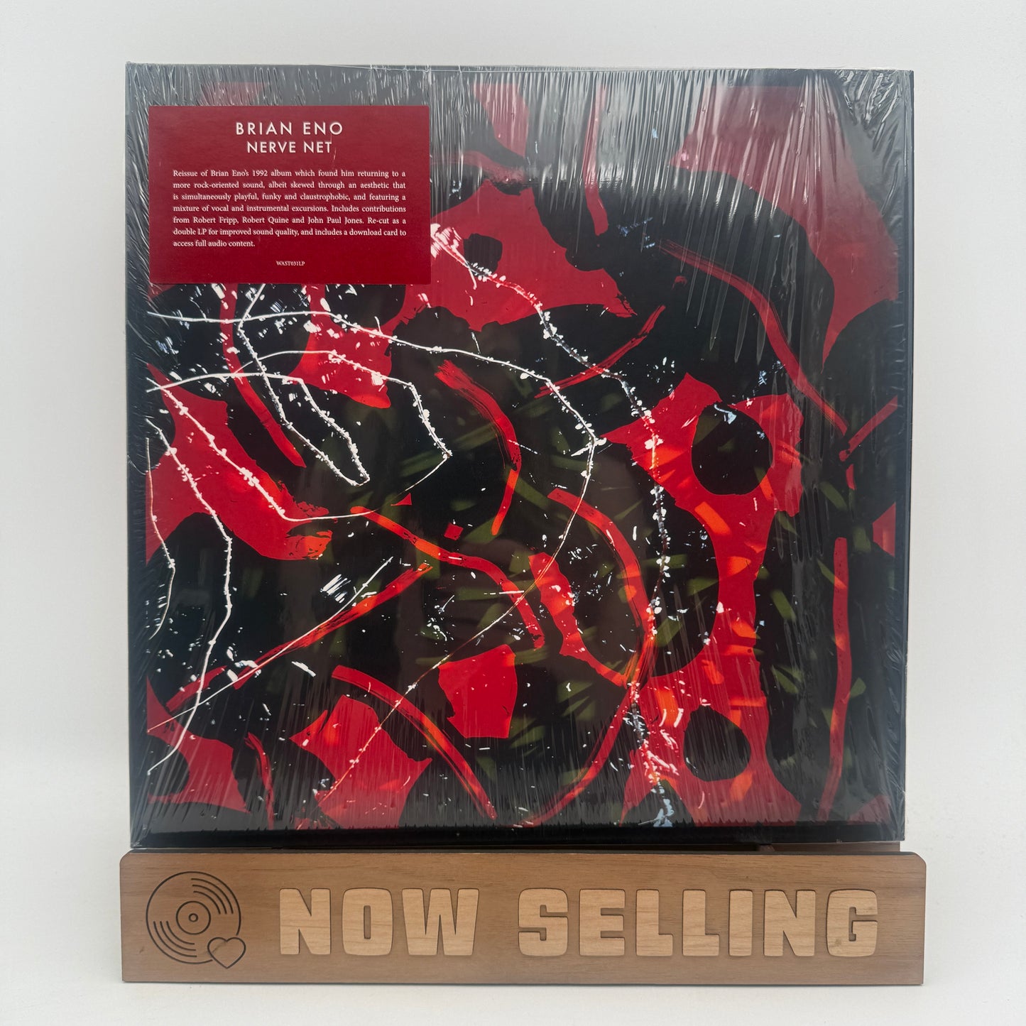 Brian Eno - Nerve Net Vinyl LP Reissue