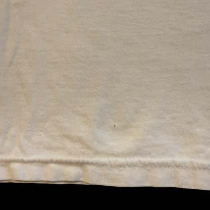Out With A Bang! Punk Band I'm Against It Vintage White T-Shirt Size S