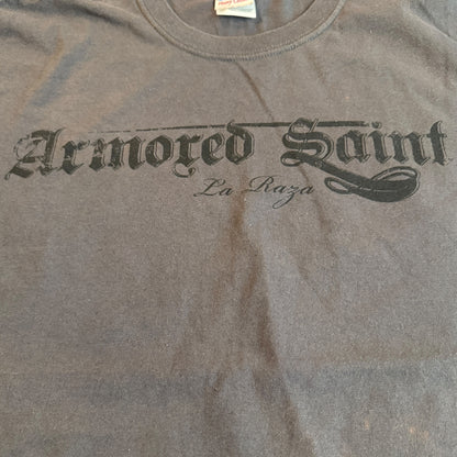 Armored Saint La Raza Sleeveless Gray T-Shirt Size XL