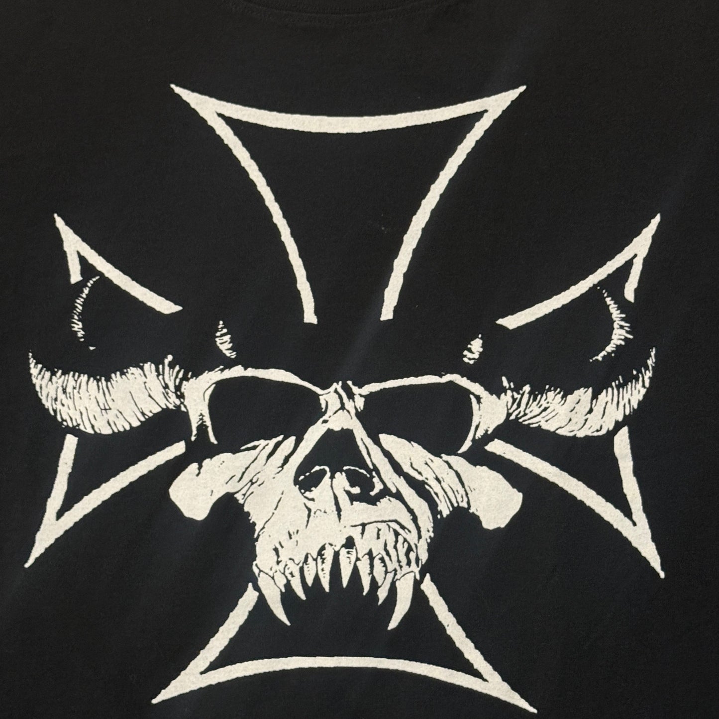 Danzig Band Iron Cross Giant Vintage T-Shirt Size XL Premium Authentic Revival