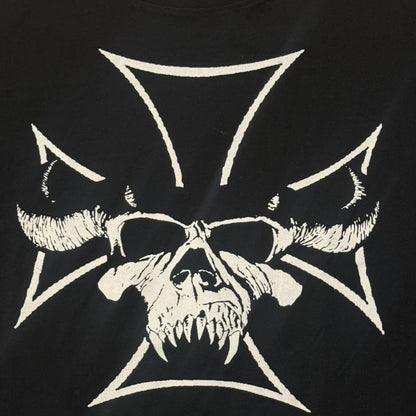 Danzig Band Iron Cross Giant Vintage T-Shirt Size XL Premium Authentic Revival