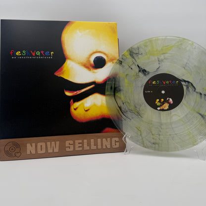 Fleshwater - We're Not Here To Be Loved Vinyl LP Repress Clear Yellow Black Marble