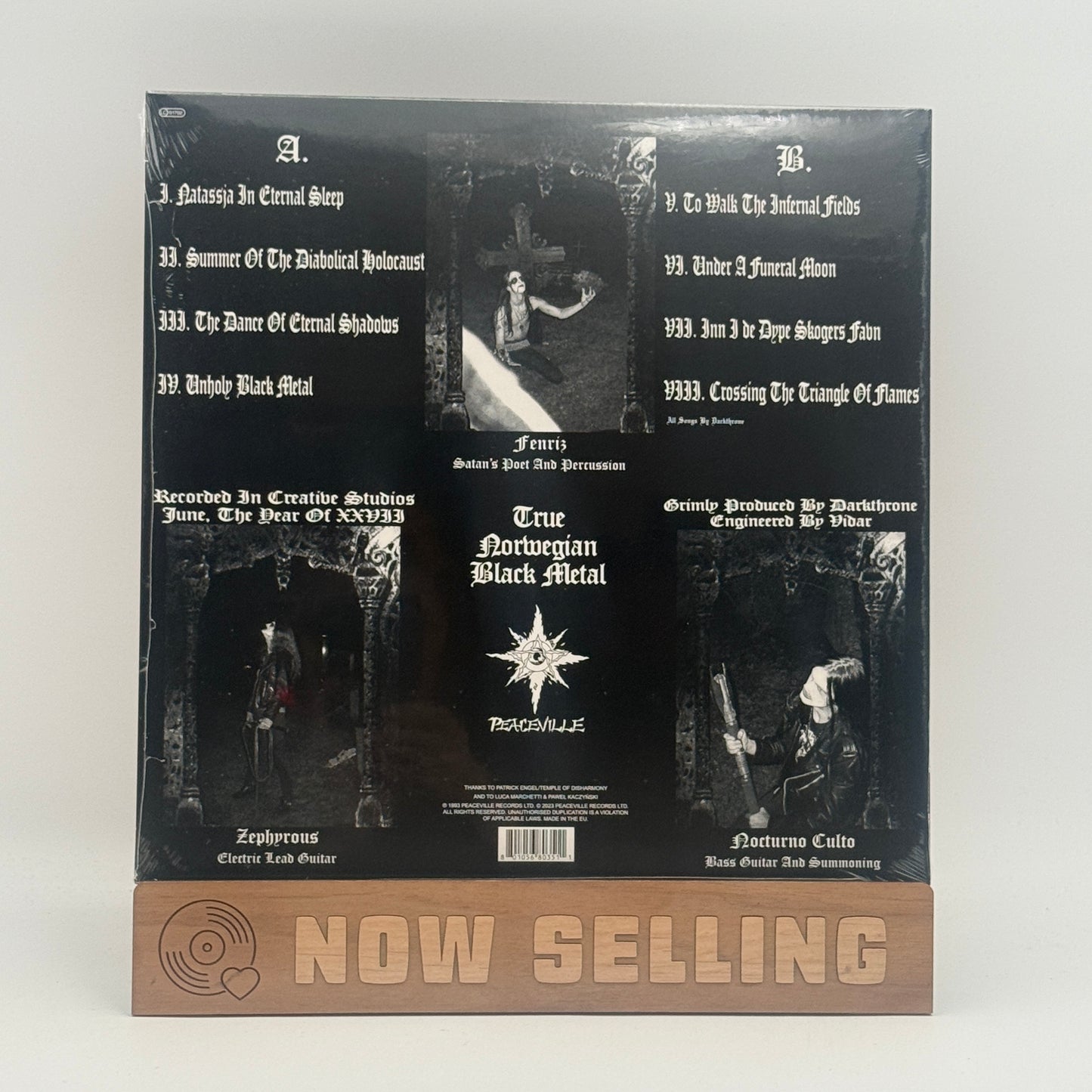 Darkthrone - Under A Funeral Moon Vinyl LP Reissue SEALED