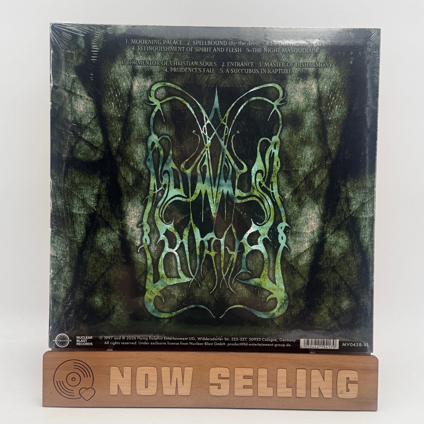 Dimmu Borgir - Enthrone Darkness Triumphant Vinyl LP Black Liquid w/ Pentagrams SEALED