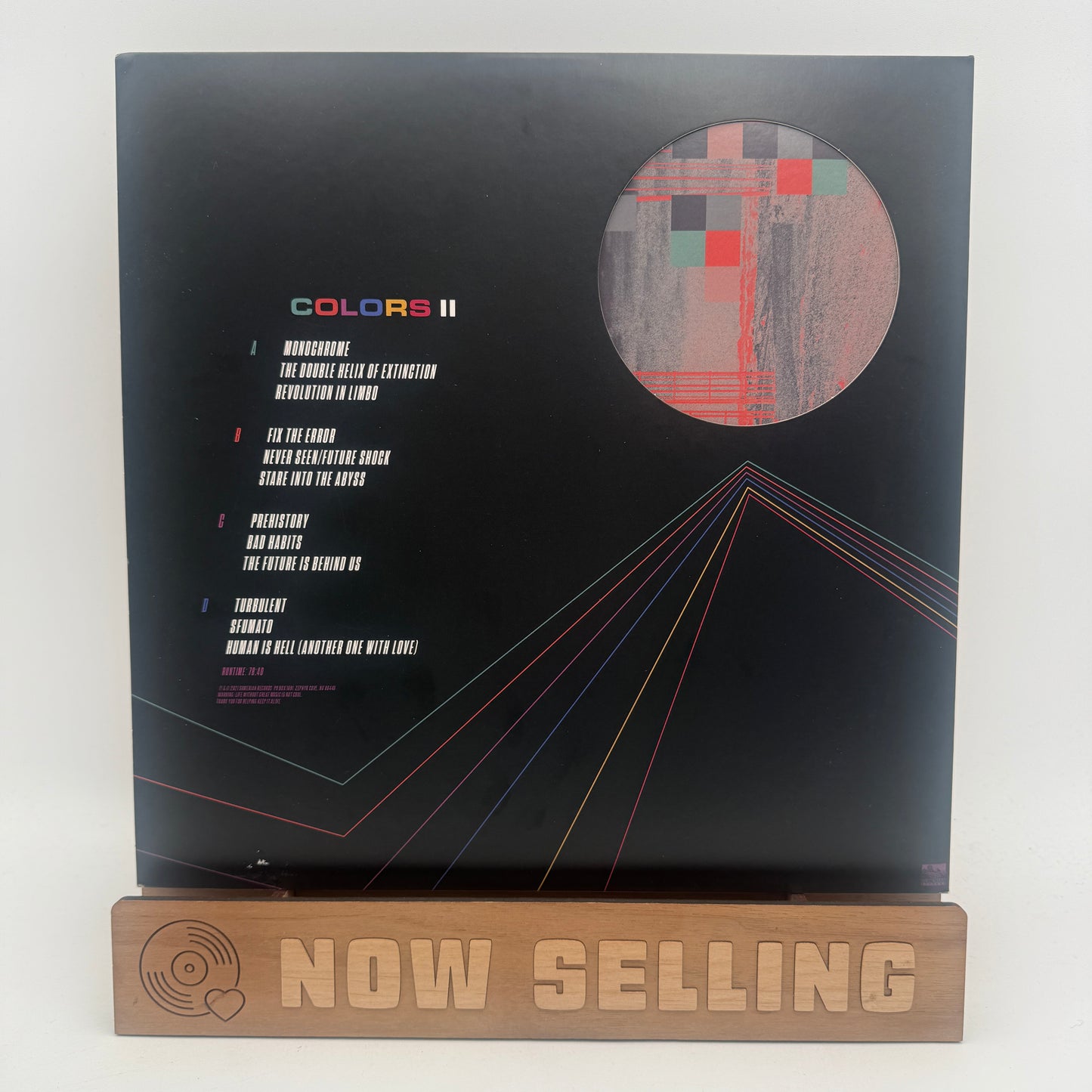 Between the Buried and Me - Colors II Vinyl LP Yellow & Blue Galaxy SIGNED Insert