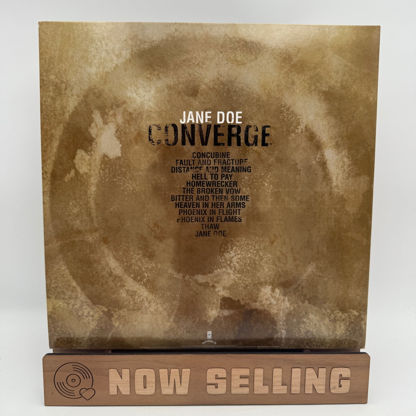 Converge - Jane Doe Vinyl LP Clear Gold Deathwish 1st Press /440